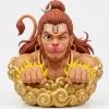 Cute Hanuman 3D Cartoon Fire Power HD Wallpaper