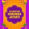 Hanuman Jayanti Festive Floral Celebration HD Wallpaper