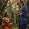 Lord Rama Lakshman Blessing Hanuman HD Wallpaper