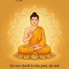 Happy Buddha Purnima Quote Wallpaper Calm Spiritual Art