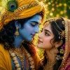Radha Krishna Romantic Divine Love HD Wallpaper