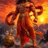 Skyfire Hanuman – Conqueror of the Crimson Horizon