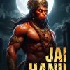 Lunar Sentinel Hanuman – The Moonlit Guardian of Dharma