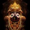 Jai Jagannath Divine Portrait Wallpaper – Sacred Lord Jagannath Blessings