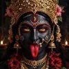 Goddess Kali Wallpaper – Divine Shakti Dark Goddess Portrait