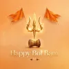 Happy Bol Bam Wallpaper – Lord Shiva Trishul & Damru HD 4K Devotional Background