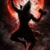 Fierce Mahadev Dance Under Blood Moon