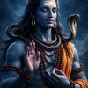 Mahadev Divine Blessing – Serene Lord Shiva in Cosmic Meditation