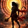Lord Hanuman Jai Shri Ram Divine 4K Wallpaper