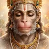Lord Hanuman HD 4K Wallpaper | Divine Bajrangbali Portrait