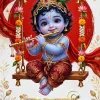 Bal Krishna on Jhula | A Joyful Janmashtami Celebration