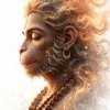 Eternal Devotion in Hanuman’s Sacred Silence