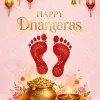 Happy Dhanteras – Golden Footprints of Prosperity