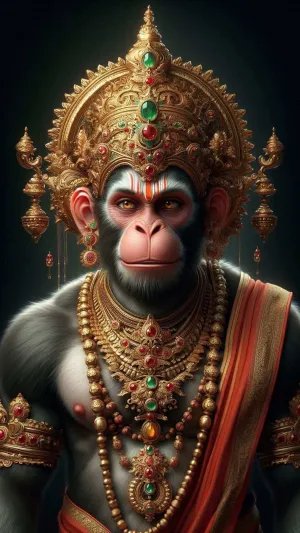 Divine Majesty of Lord Hanuman 