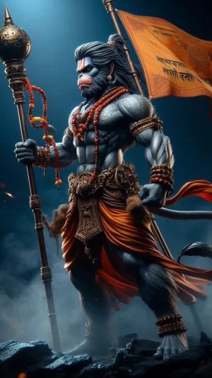 Divine form of Mahabali Hanuman
