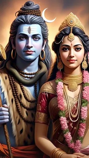 Mahadev & Mata Parvati – Sacred Love