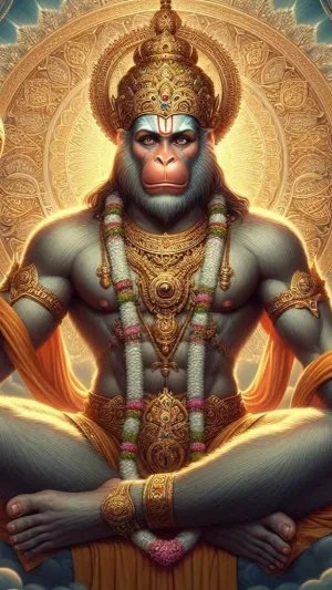 Lord Hanuman HD Wallpaper – The Divine Protector