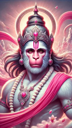 Divine Radiance of Lord Hanuman – The Embodiment of Strength & Devotion
