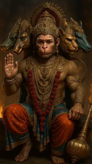 Jai Panchmukhi Hanuman – The Supreme Protector