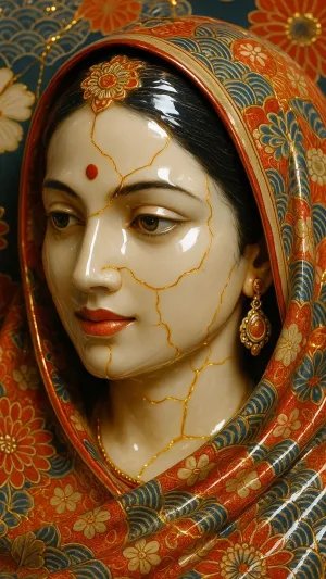 Divine Grace of Maa Sita: A Symbol of Strength, Dignity, and Resilience in Indian Art