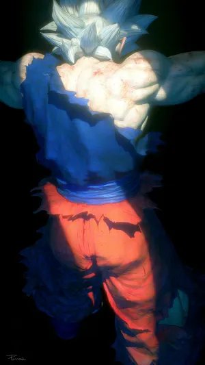 Ultra Instinct Goku Ascending Power Anime Wallpaper