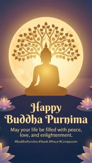 Buddha Enlightenment Minimal HD Wallpaper