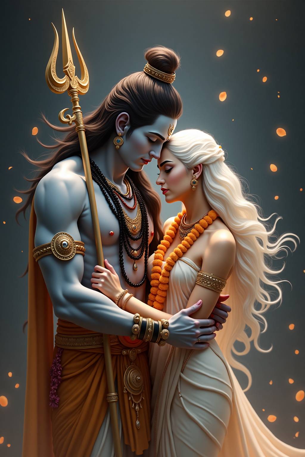 The Divine Love of Shiva and Parvati