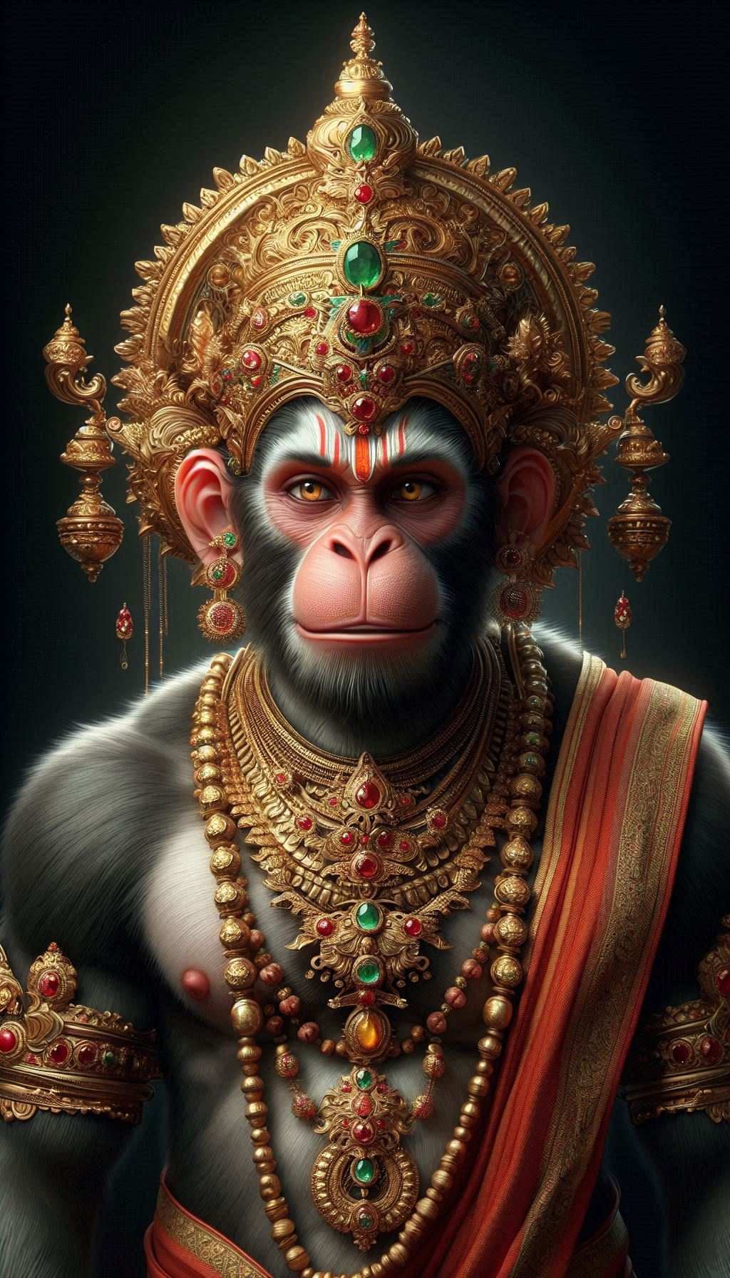 Divine Majesty of Lord Hanuman 