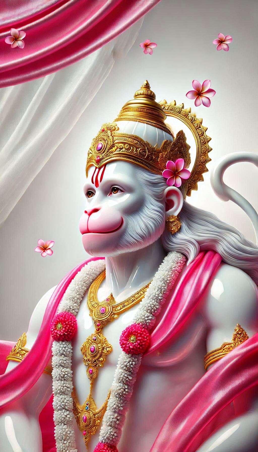 The idol of devotees, Shri Hanuman