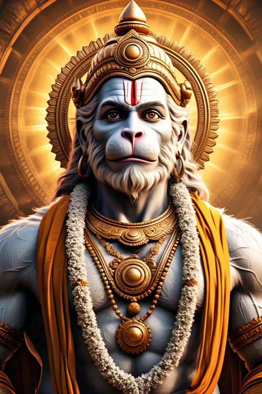 Hanuman ji iphone wallpaper 4k download