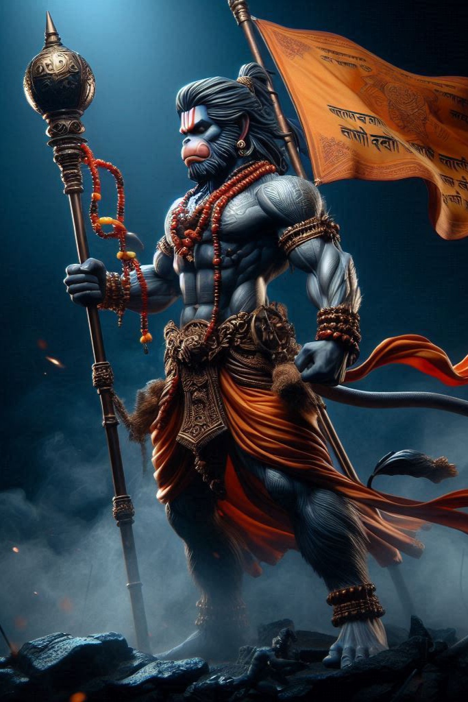 Divine form of Mahabali Hanuman