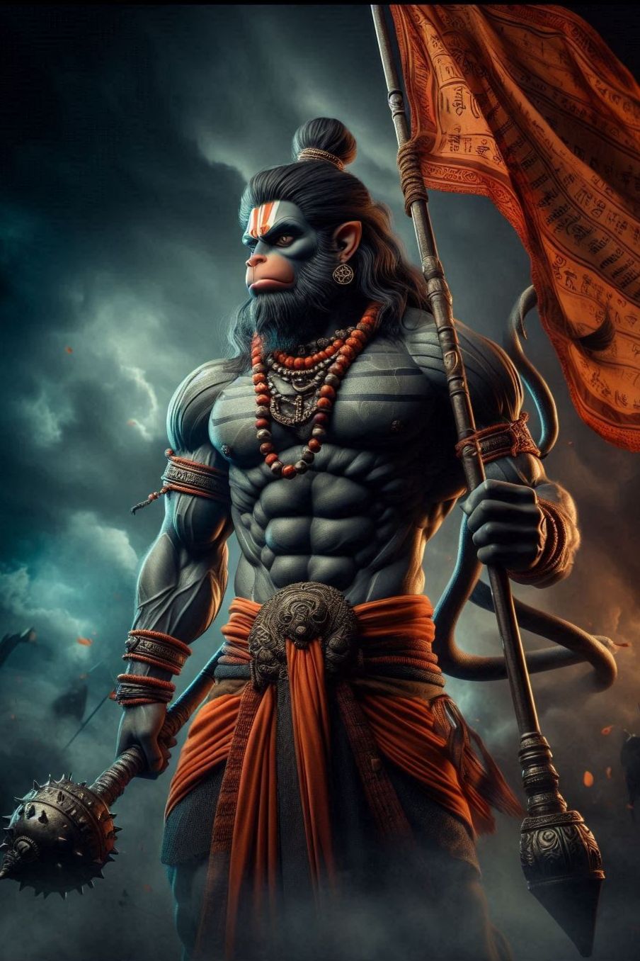 Powerful Hanuman Wallpaper 🔱