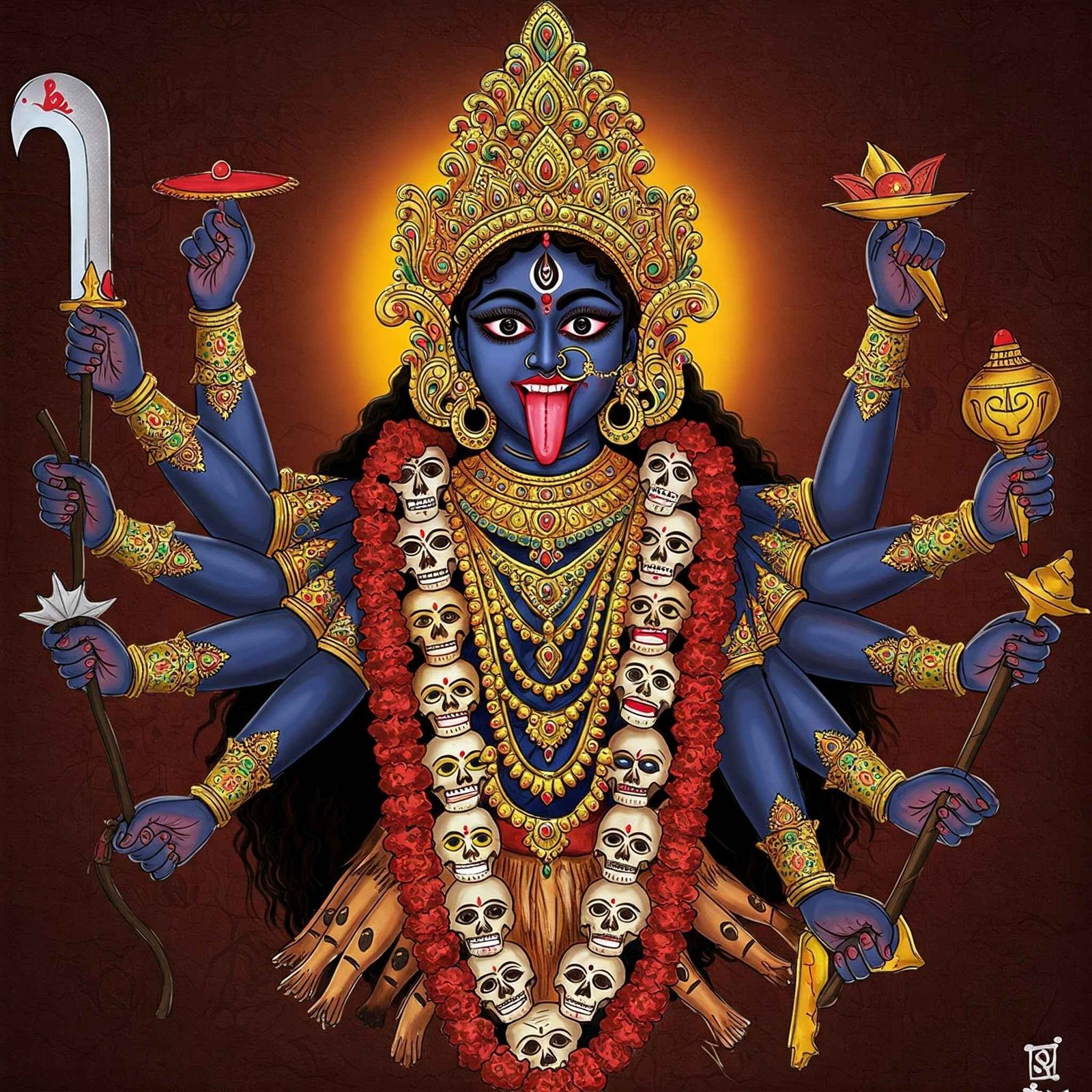Powerful Goddess Kali Image