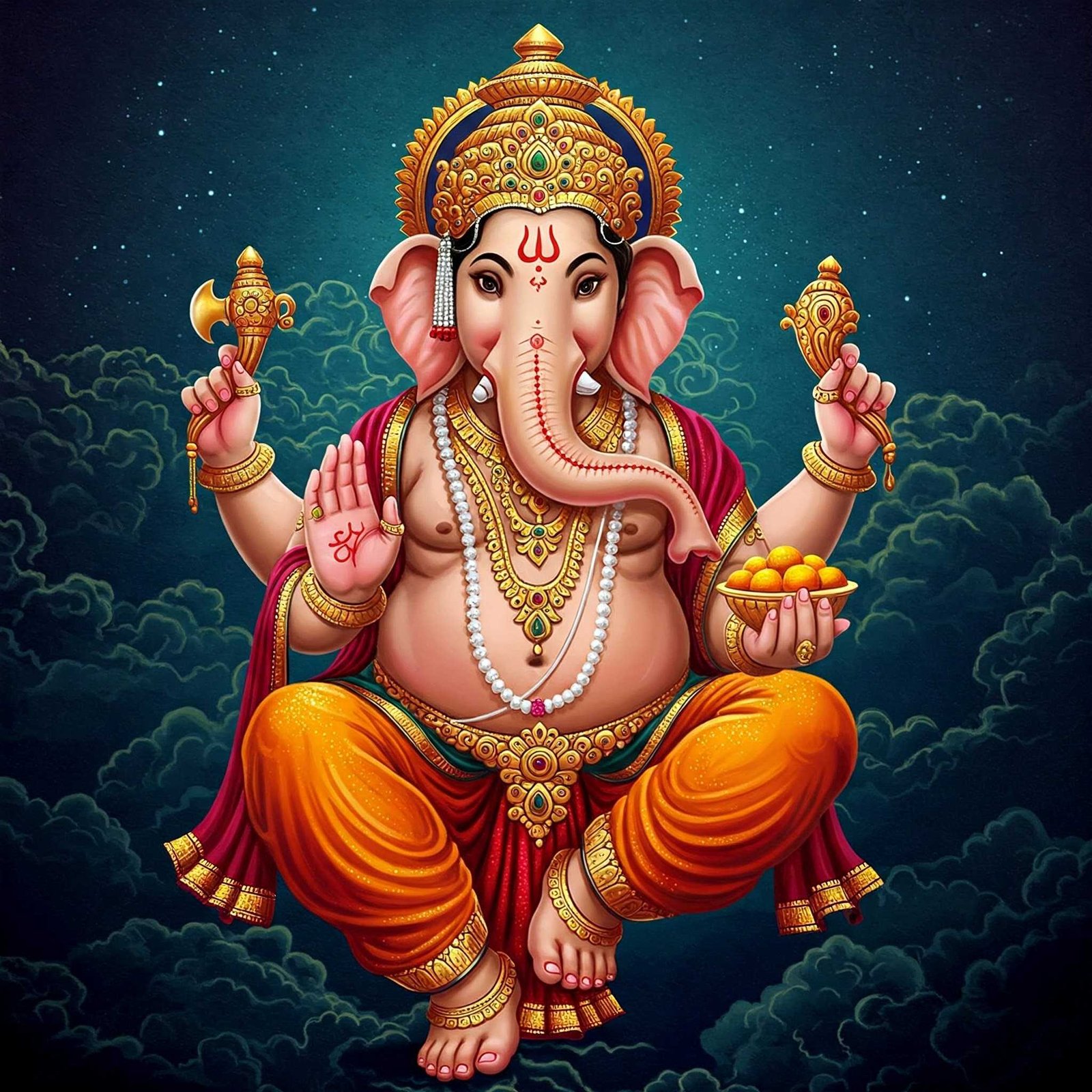 Blessed Lord Ganesha Wallpaper in HD