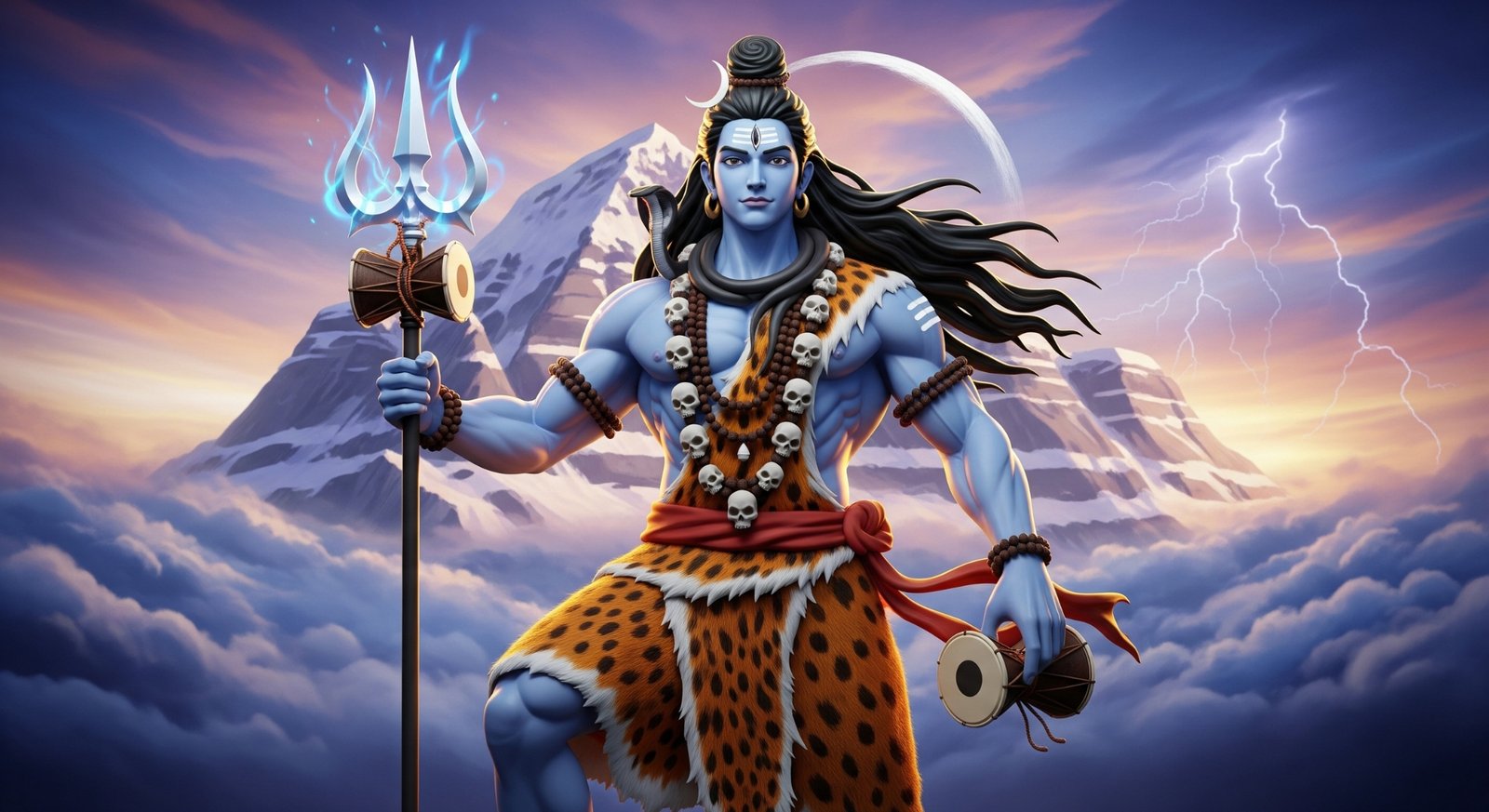 Powerful Lord Shiva Mahadev HD Wallpaper for PC