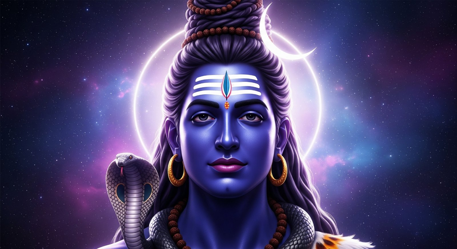 Lord Shiva Cosmic 3D Wallpaper for PC 4K Wallpaper for iPhone & Android