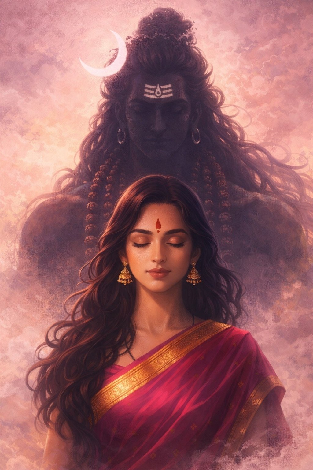 Divine Shiva Presence & Serene Meditation Wallpaper