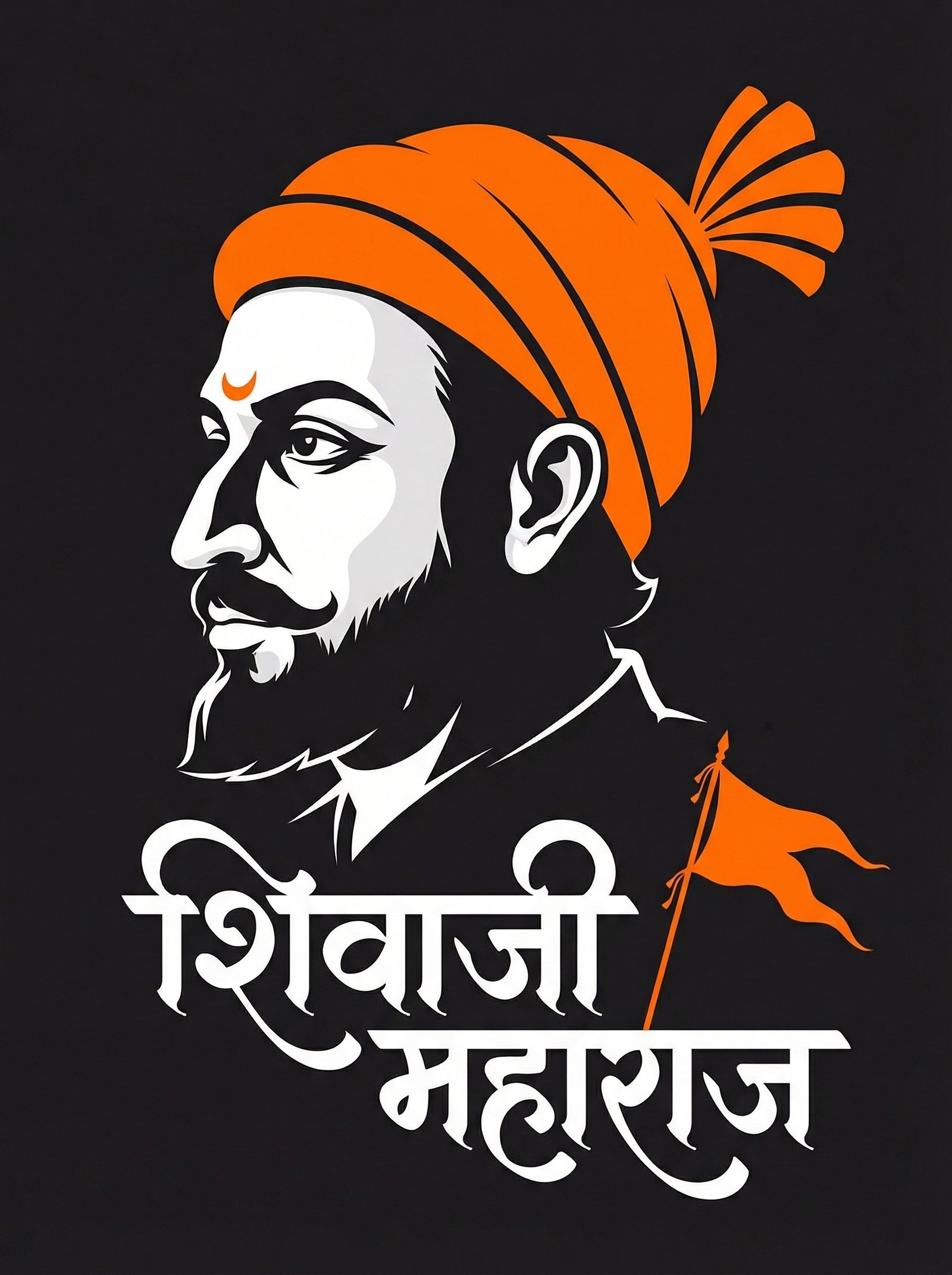 Chhatrapati Shivaji Maharaj Minimal HD Wallpaper