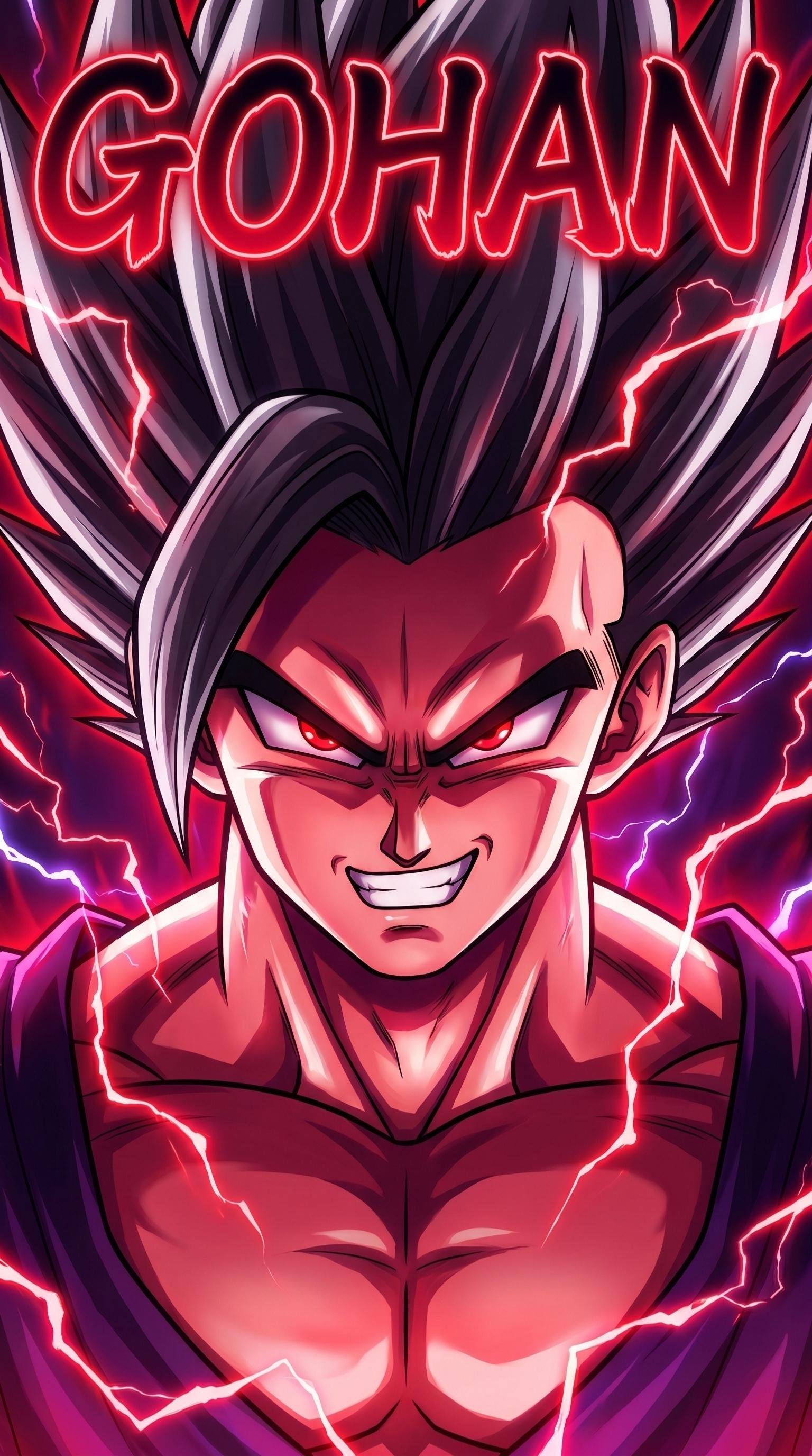 Gohan Red Aura Power Anime HD Wallpaper